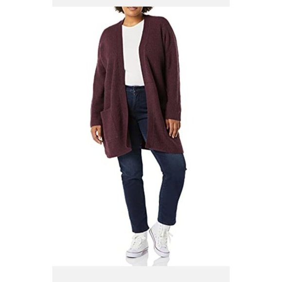 Goodthreads Women's Oversized Boucle Shaker Stitch size Large NWT defect - Picture 2 of 12